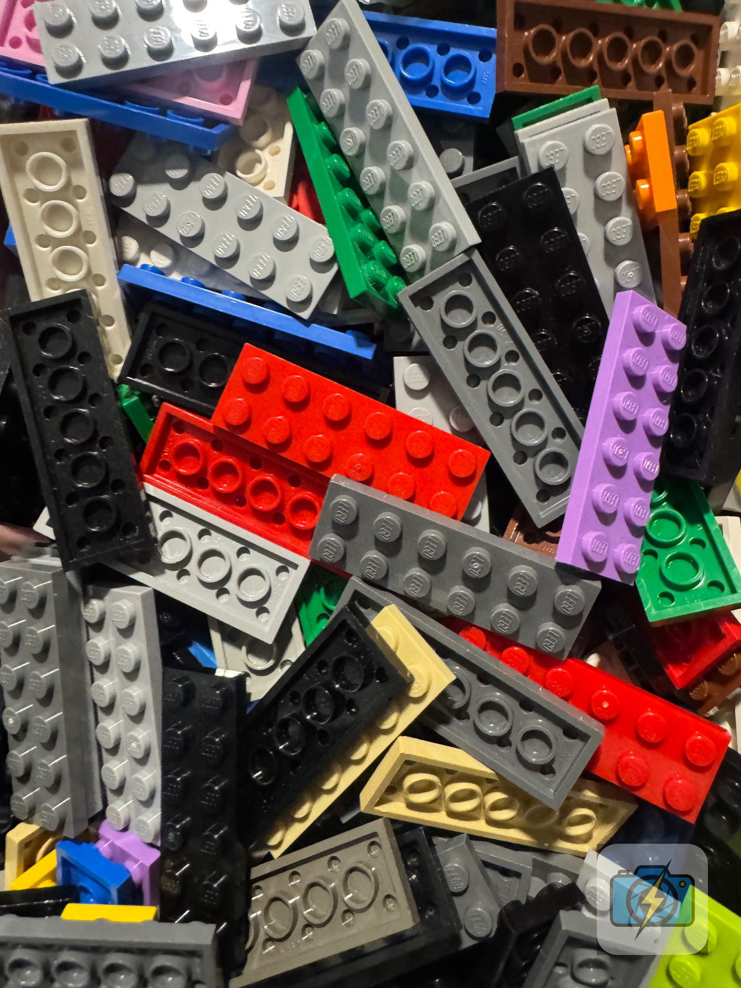 LEGO Bulk Loose Mixed Plates & Bricks Assorted Colors Lot
