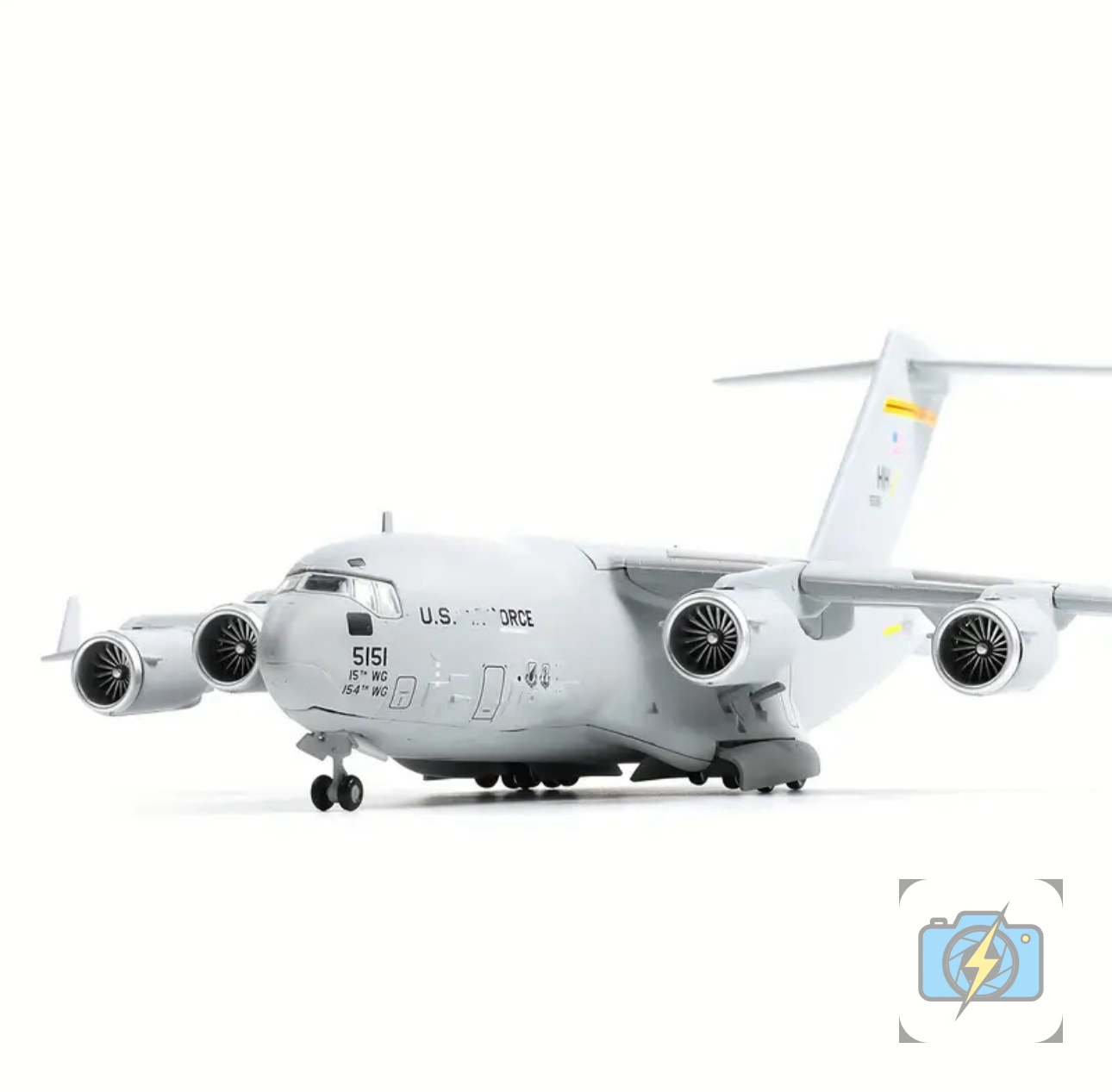 Hobby Master, Air Power Series, U.S. Air Force C-17 Globemaster III, #5151, 15th Wing / 154th Wing, Hickam AFB